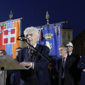 Bruno Segre, Presidente, delle Associazioni della Resistenza del Piemonte
