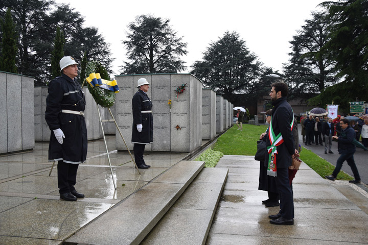 Giornata della Memoria della Deportazione e dell'Internamento Militare, nel 73° anniversario della liberazione del campo di Mauthausen