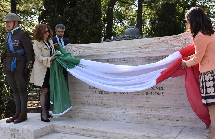 Restaurata l’ara votiva del Parco della Rimembranza