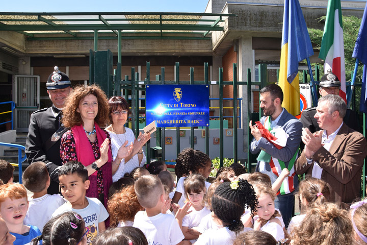 Intitolata a Margherita Hack al scuola dell’infanzia di via Coppino