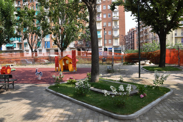 AxTO: terminati i lavori nel parco giochi di via Verolengo