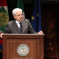 Il Presidente della Repubblica, Sergio Matterella