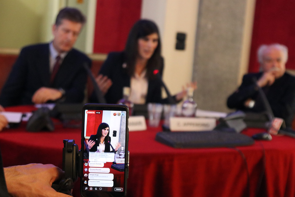 Conferenza stampa di fine anno della sindaca