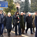 Le autorità al Cimitero Monumentale
