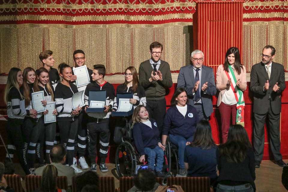 Premiati gli atleti con la Pergamena dello Sport