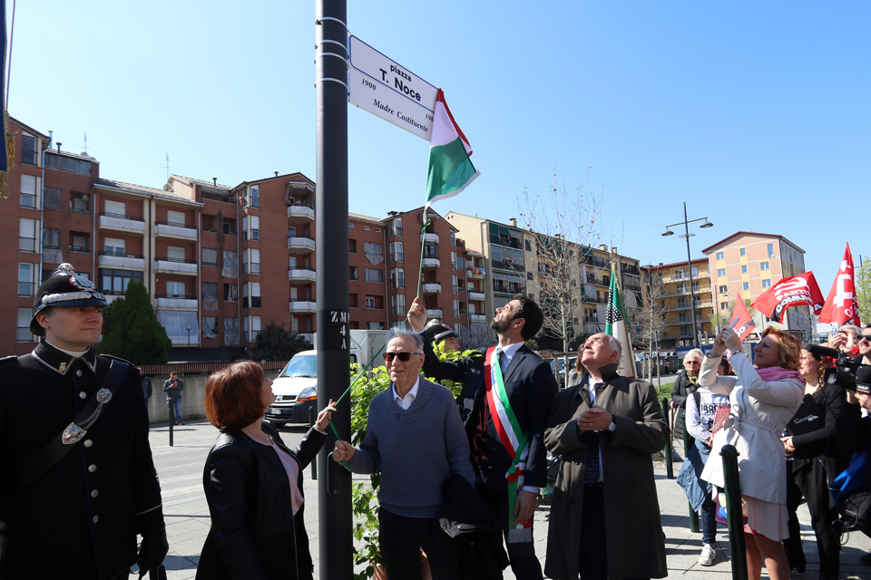 All’ex Incet, intitolata la piazza Teresa Noce, madre costituente