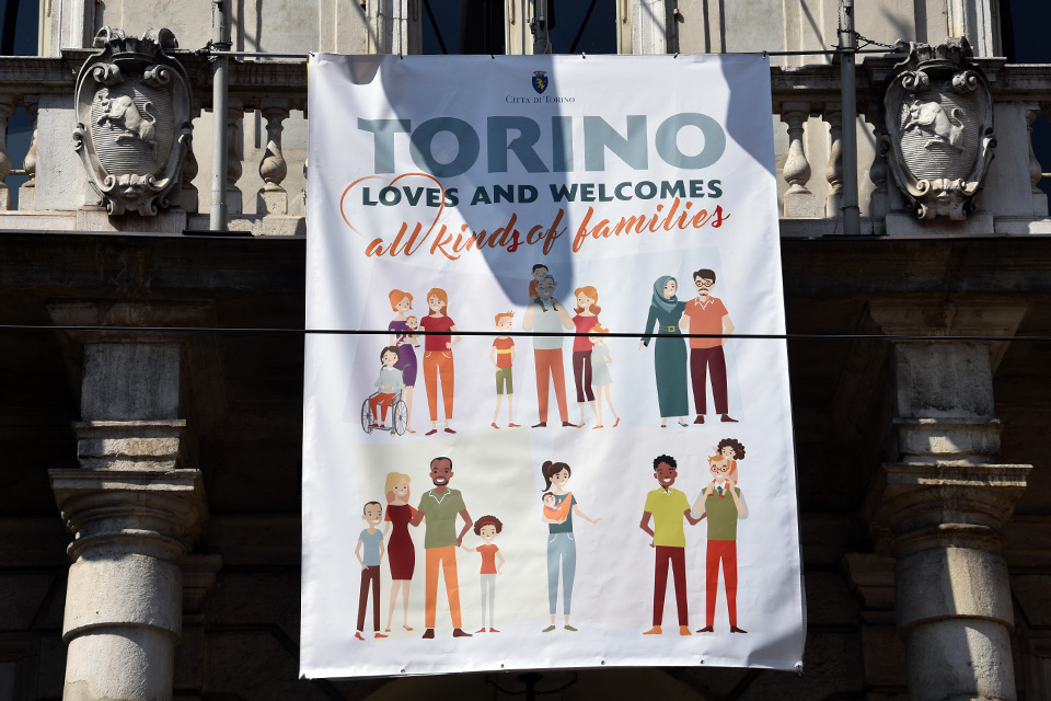 “Tutte le famiglie sono benvenute a Torino”