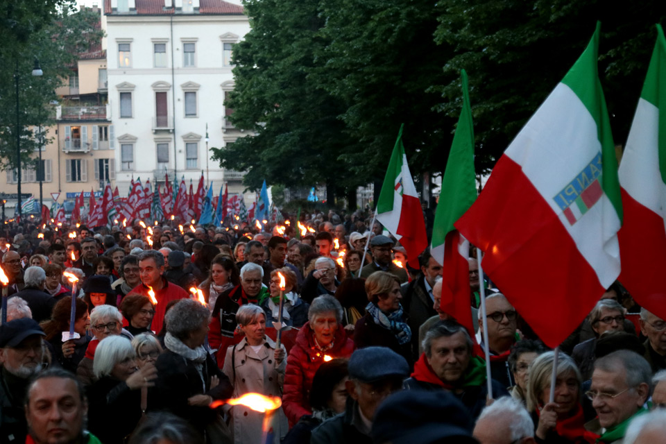 La Fiaccolata del 25 Aprile