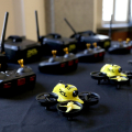 Mini droni in Sala Colonne