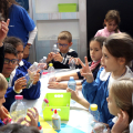 L'installazione-laboratorio didattico "Casa Corepla"