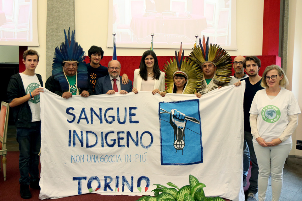 A Torino i Leader indigeni a Torino per l'emergenza climatica