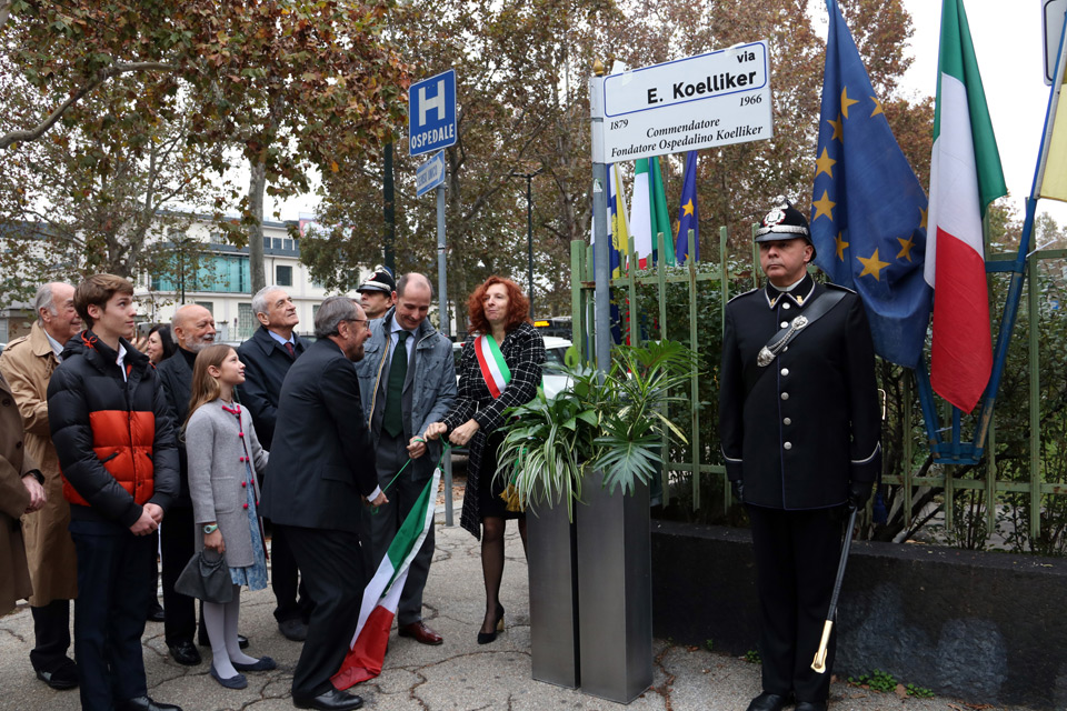 Intitolata via Enrico Koelliker
