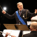 Massimo Sanfilippo, direttore della Banda Musicale della Polizia Municipale