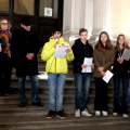 Un momento dell'inaugurazione