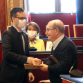 Francesco Sicari e Ernesto Olivero