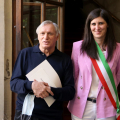 Luigi Ciotti e Chiara Appendino