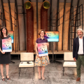 Chiara Appendino, Francesca Leon e Alessandro Isaia
