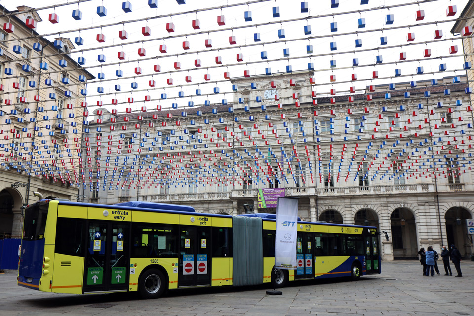 Prosegue il rinnovo della flotta GTT, da oggi in servizio 20 nuovi bus