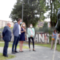 Un momento dell'inaugurazione