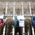 Photocall. Attrici e attori del cinema italiano al Rettorato dell’Università di Tori