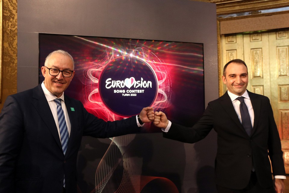 Eurovision Song Contest 2022: passaggio di consegne Rotterdam - Torino