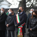 Le autorità al Cimitero Monumentale