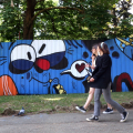 Al Parco del Valentino 'Botanical Rhapsody -Urban art hall of fame for EuroVision'