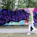 Al Parco del Valentino 'Botanical Rhapsody -Urban art hall of fame for EuroVision'