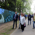 Al Parco del Valentino 'Botanical Rhapsody -Urban art hall of fame for EuroVision'