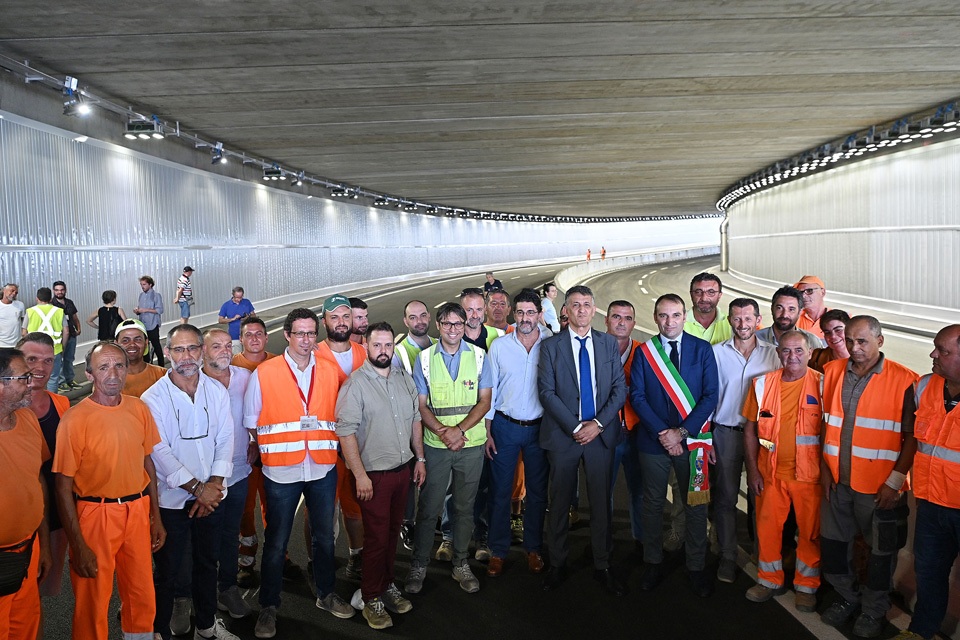 Corso Grosseto: aperto il nuovo sottopasso