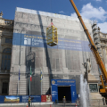 Il “volo” delle statue di Palazzo Madama