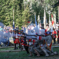 La rievocazione dinamica dell’assedio e della liberazione di Torino nei Giardini del Maschio