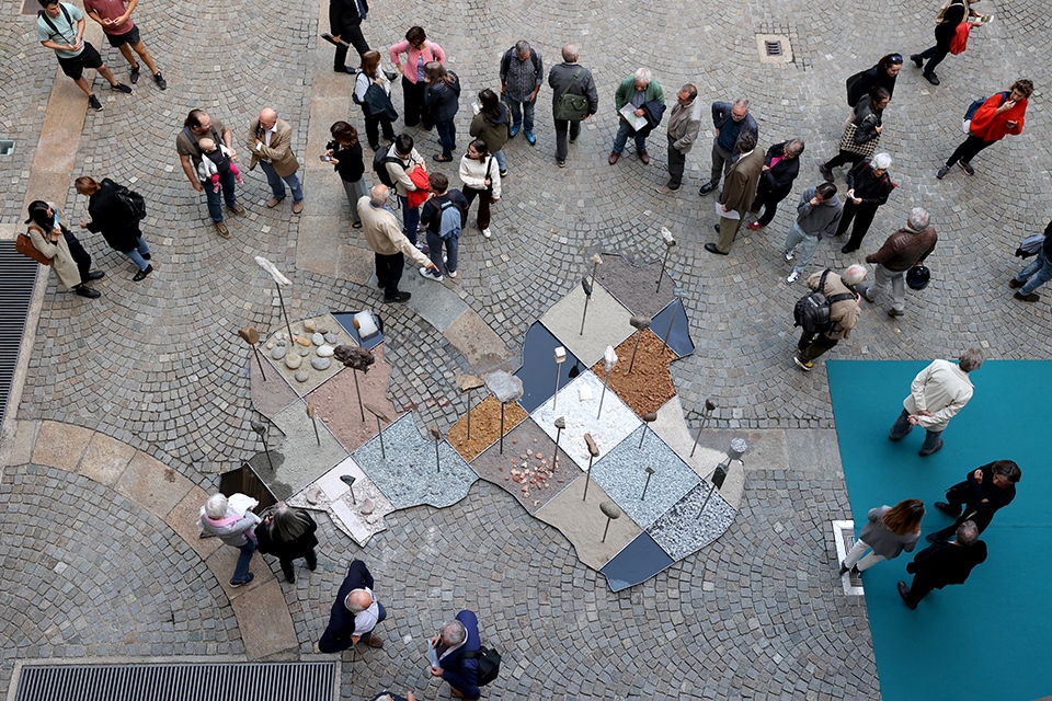 Il bosco delle rocce in mostra al Rettorato dell'Università degli studi di Torino