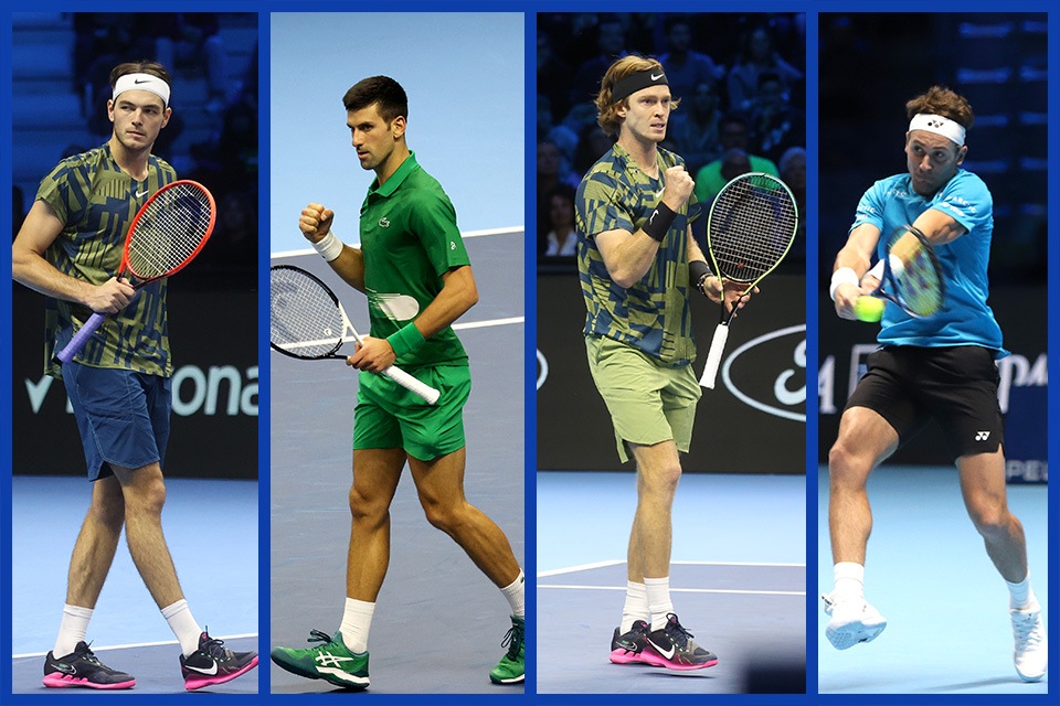 I quattro semifinalisti a caccia del trofeo delle Nitto ATP Finals 2022