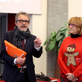 l’Assessore Carretta con i volontari del Progetto Torino & You