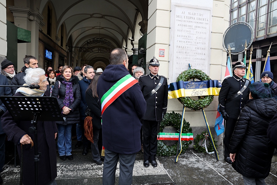 Commemorata la strage fascista del 18 dicembre 1922