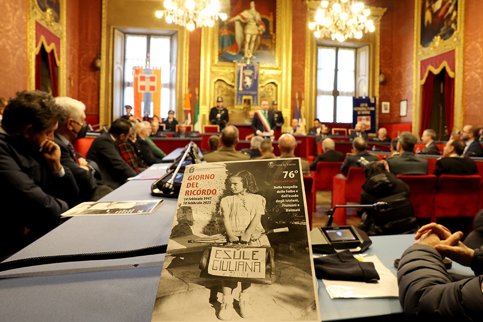 La Città di Torino celebra il Giorno del Ricordo