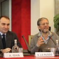 Il Sindaco Stefano Lo Russo e il Direttore Artistico del  TJF Stefano Zenni