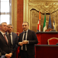 Il Sindaco Stefano Lo Russo incontra l'Ambasciatore di Ucraina in Italia Yaroslav Melnyk
