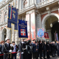 Piazza Carlo Alberto, Torino - 162° Anniversario dell'Unità d'Italia
