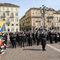 Piazza Carlo Alberto, Torino - 162° Anniversario dell'Unità d'Italia