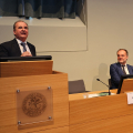 L'assessore Chiavarino interviene all'inaugurazione del prima edizione del 'Festival ColtivaTo. Con i piedi per terra', il Festival Internazionale dell'Agricoltura
