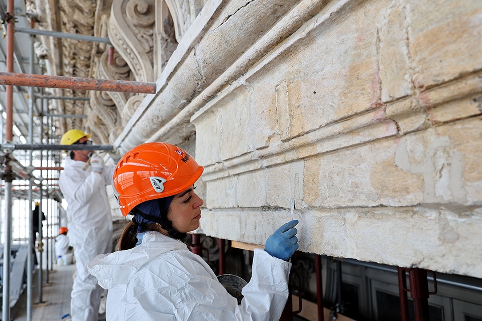 Al via le visite al cantiere di restauro della facciata di Palazzo Madama a 28 metri d'altezza