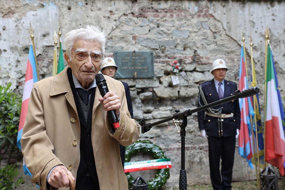 Commemorazione dei partigiani imprigionati, torturati e uccisi alla Caserma di via Asti
