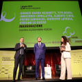 Il Sindaco Stefano Lo Russo e il Presidente della Regione Piemonte Alberto Cirio intervengono all'inaugurazione Festival Internazionale dell'Economia
