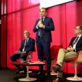 Il Sindaco Lo Russo con il Sovrintendente Mathieu Jouvin e il Direttore artistico Cristiano Sandri