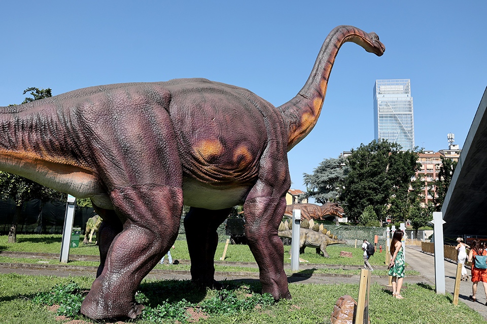 I dinosauri invadono il Palavela