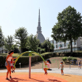 Giardini Reali inferiori: inaugurata la nuova area giochi inclusiva e sostenibile