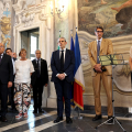 Villa della Regina Ricevimento per la festa della Repubblica francese