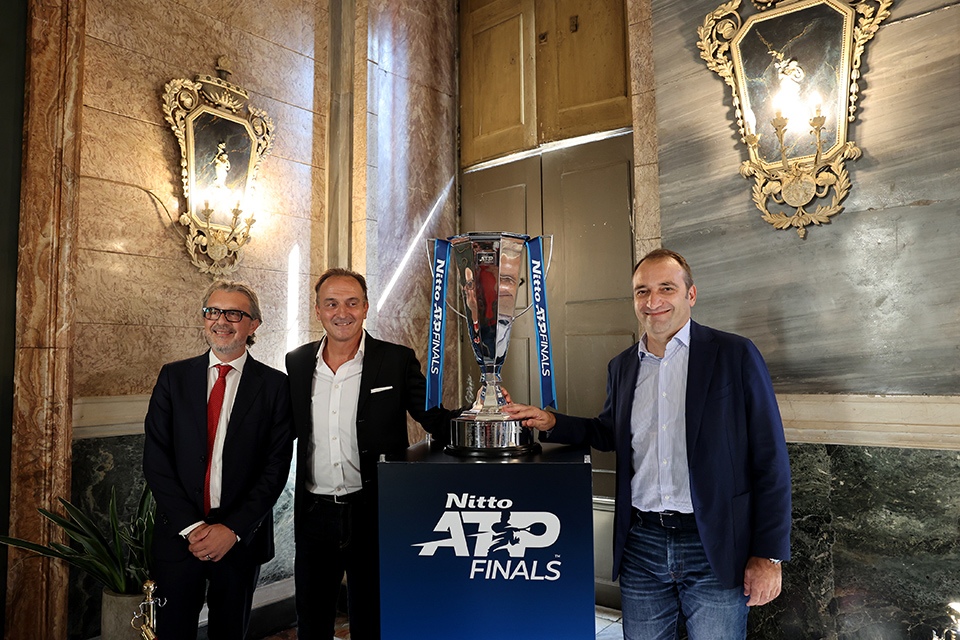 Nitto ATP Finals, il trofeo è arrivato a Palazzo Civico